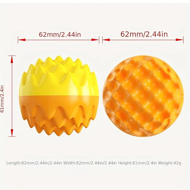 Chewing and Sounding, Elastic Dog Toy Ball