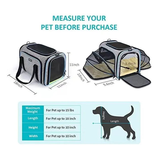 Transport Bag for Small Medium Pets