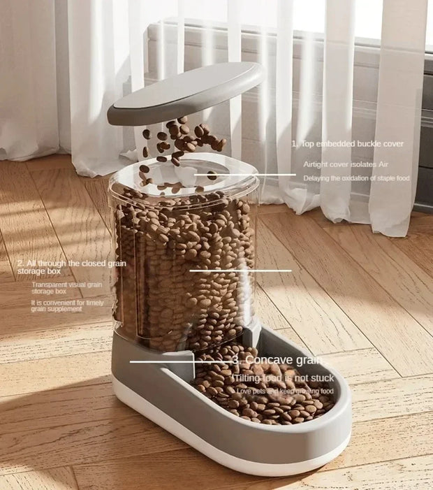 Pet Automatic Feeder Storage Dispenser