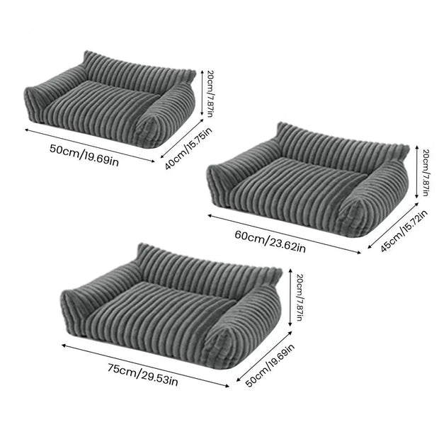 Warm Pet Sofa Luxurious Pet Bed