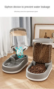 Pet Automatic Feeder Storage Dispenser