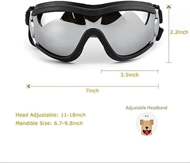 Pet Adjustable Dog Goggles Sunglasses