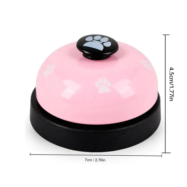 Pet Toy Training Dinner Small Bell Footprint