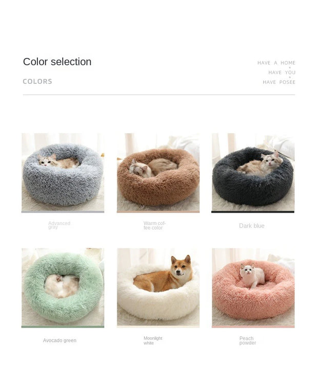 Soft Dog Beds House Soft Long Plush