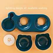 3-1 Pet Bowls With Water Feeder