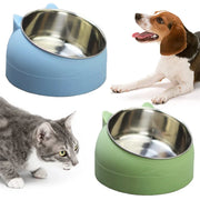 Pet Bowls Dog Food Water Feeder