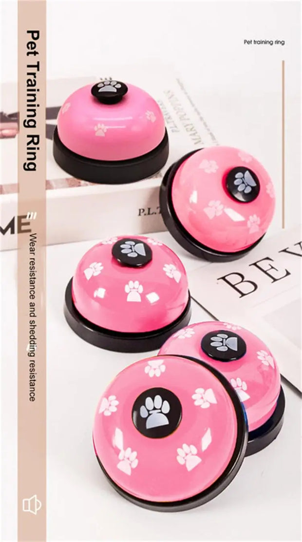 Pet Toy Training Dinner Small Bell Footprint